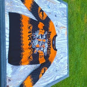 Orange and black Haikyu!! Anime sweater